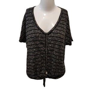 [Caution to the Wind] Front Tie Top